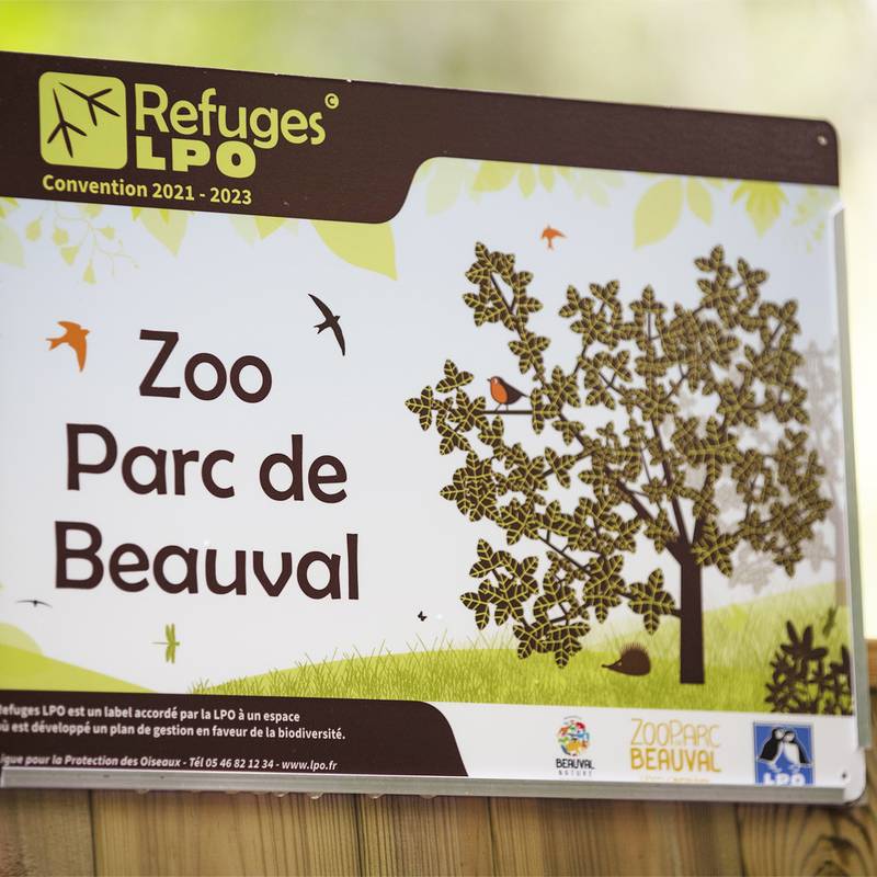 Labellisation Refuges LPO au ZooParc de Beauval