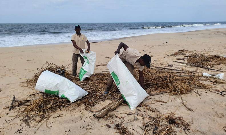 Projet « Plages Propres et Protégées » au Congo grâce à l'association Help Congo, reprise par Beauval Nature