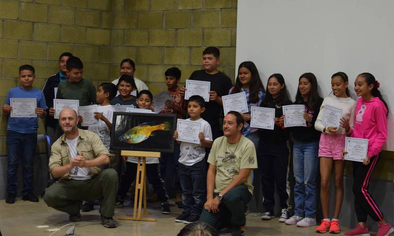 Sensibilisation population locale - Réintroduire les poissons téquila et autres Goodéidés dans leur environnement naturel - Programme Mexique - Association Beauval Nature